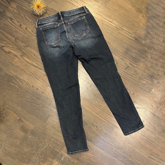 Torrid Jeans Women’s Boyfriend Straight Mid-Rise Dark Wash 10R - Picture 7 of 10